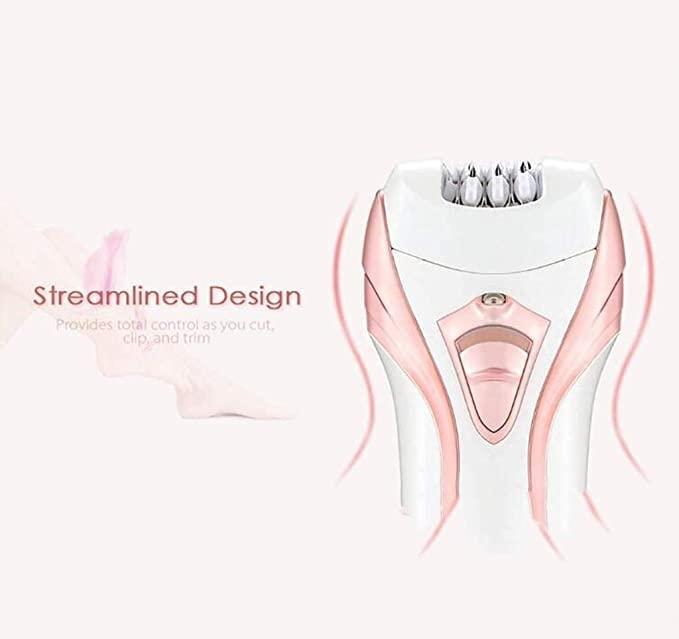 aiqiua aiqiua Hair Epilator Removal for Women- Cordless Women s Epilator for Legs and Arms, Rechargeable Hair Remover- USB RechargeableThe Safety has a Beautiful, Low Noise Design