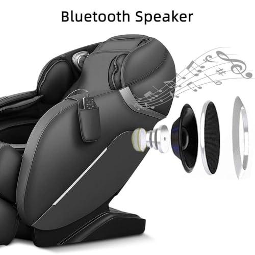 iRest iRest SL Track Massage Chair Recliner, Full Body Massage Chair with Zero Gravity, Bluetooth Speaker, Airbags, Heating, and Foot Massage