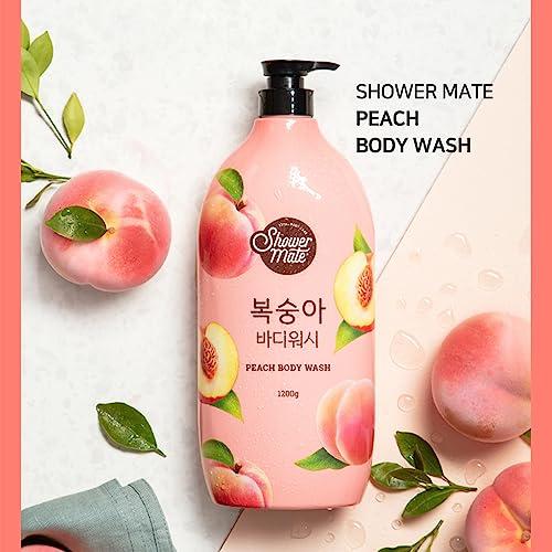 SHOWERMATE SHOWERMATE Natural Body Wash 42.3 fl oz, 1.2 kg (Peach)