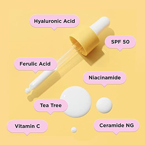 ZitSticka ZitSticka MEGASHADE Sunscreen Serum for Face w/SPF 50-50ml UVA/UVB Protection - Ideal Skin Care for Breakout Prone & Sensitive Skin - Lightweight & Dermatologist Tested