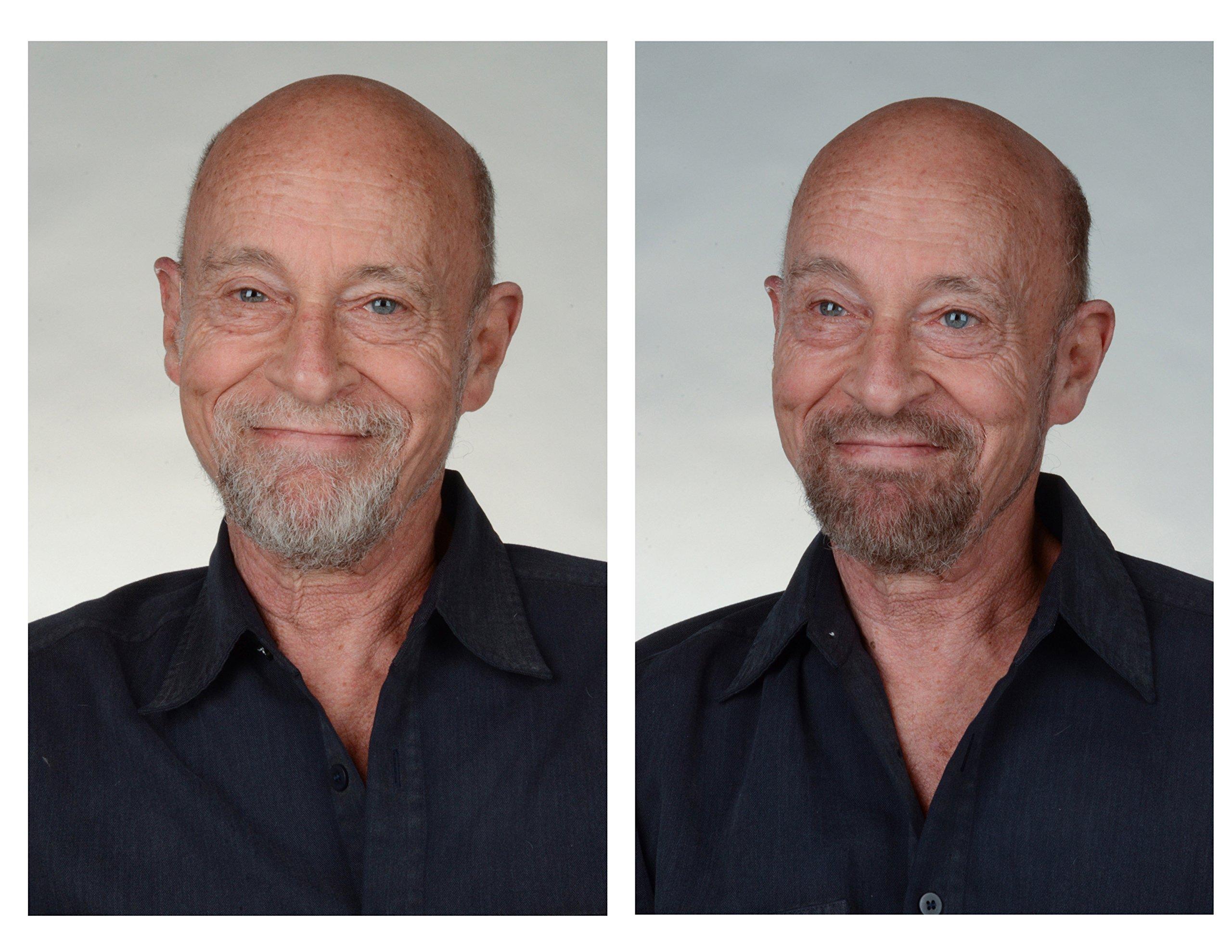 The Younger Looking Beard The Younger Looking Beard (Medium Brown) Beard and Mustache Darkener. Non Allergenic. 1 Minute Brush On