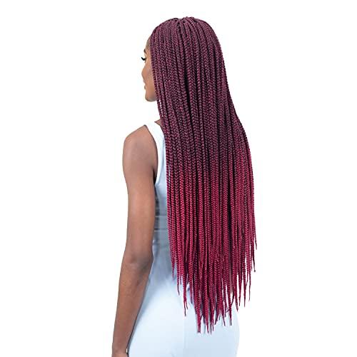 Fisher-Price FreeTress Crochet Braids 3X Individual Box Braid 28" (1-pack, T27)