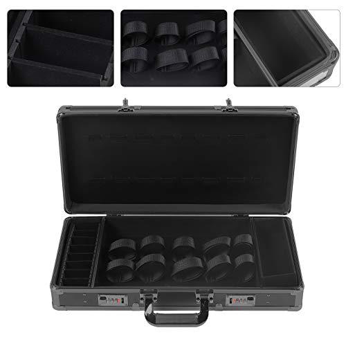 DNYSYSJ DNYSYSJ Barber Carrying Case Barber Case, Stylist Tool Box Professional Salon Hair Cutting Grooming Kit Storage Organizer for Clippers, Scissors, Barber Supplies (B)