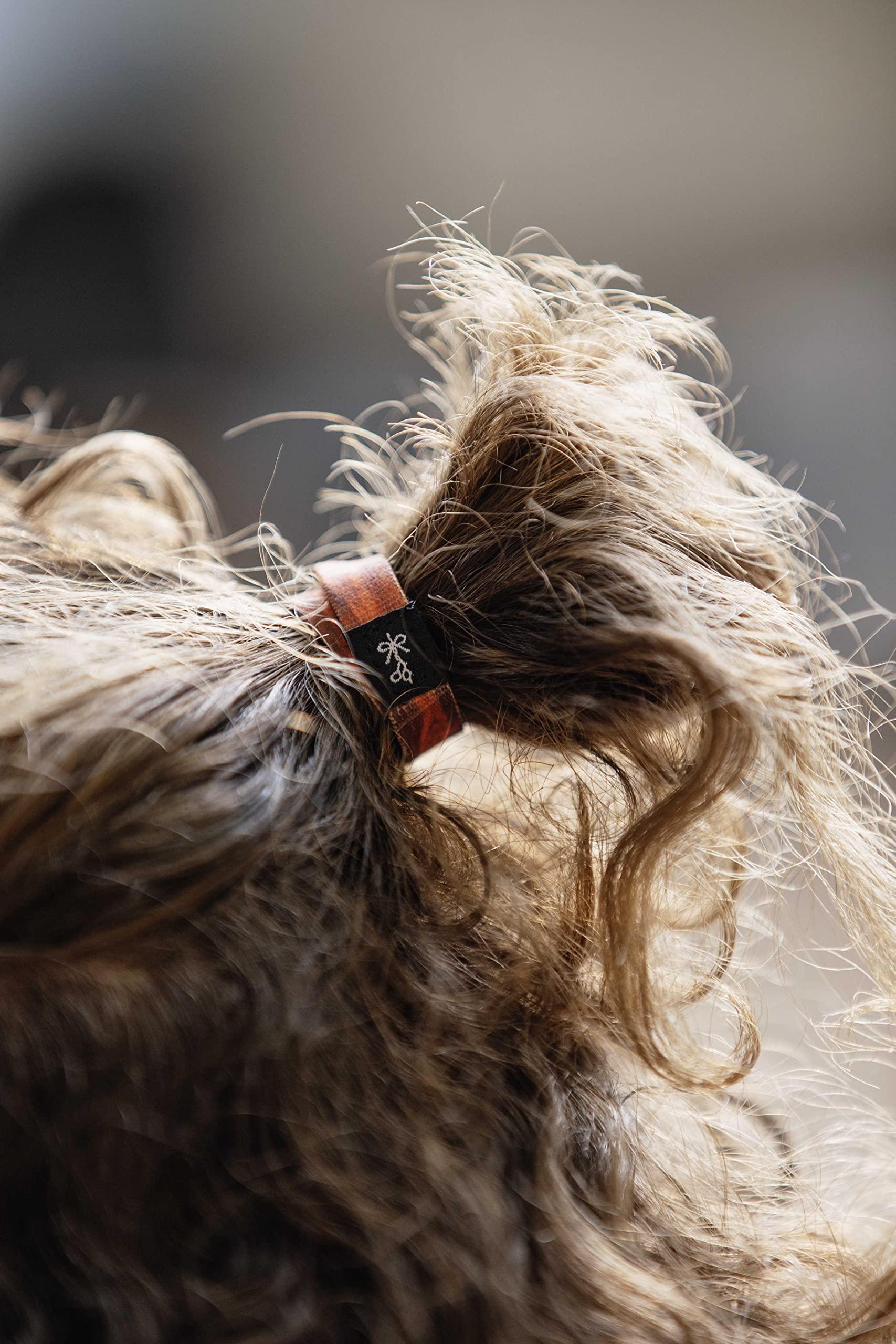 The Longhairs Hair Ties For Guys | Superior, No-Rip, No-Slip Hair Ties for All Hair Types (The Hardwoods)