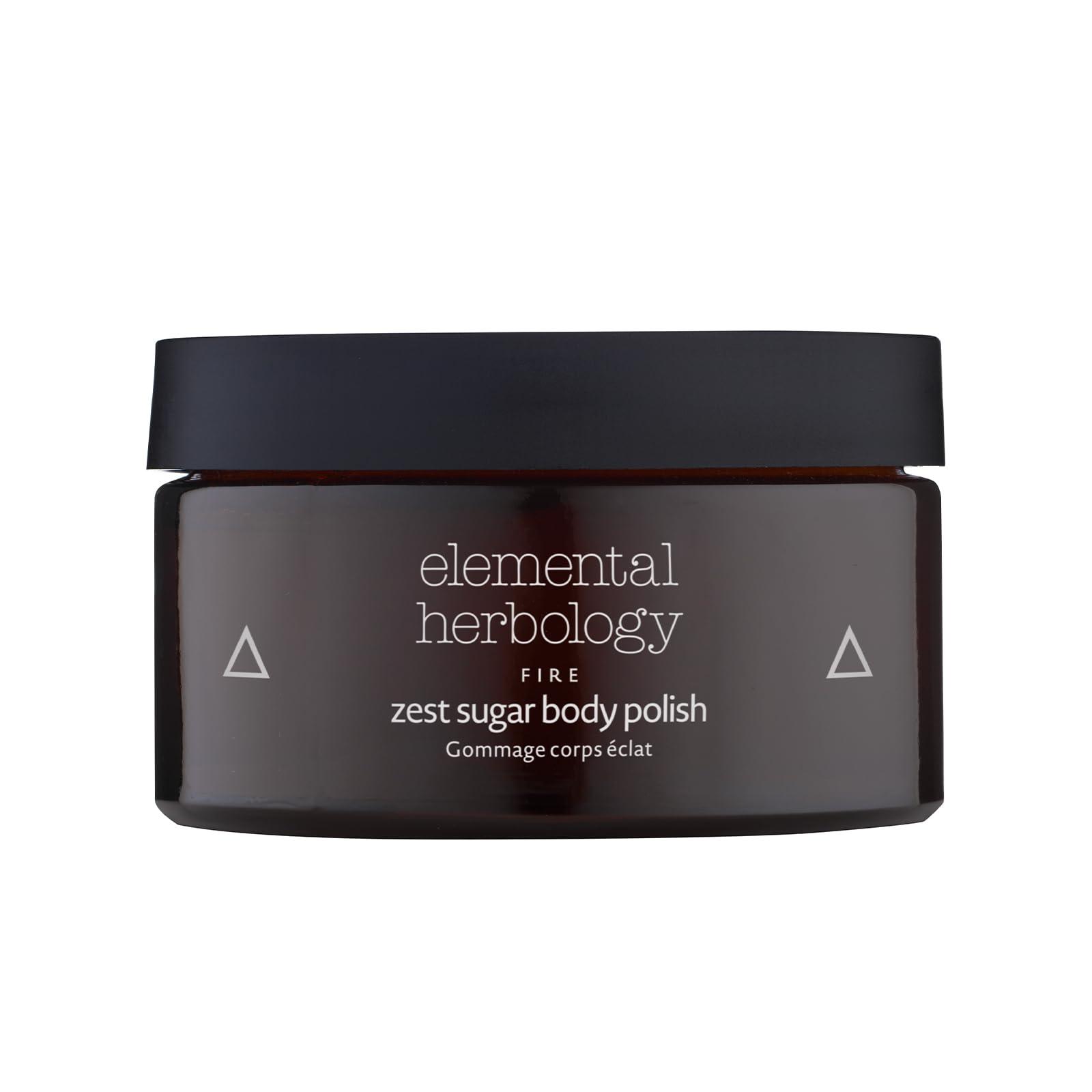 Elemental Herbology Elemental Herbology Zest Sugar Body Polish, 6.8 floz.- Exfoliating Body Scrub for Smooth Skin - Cruelty Free