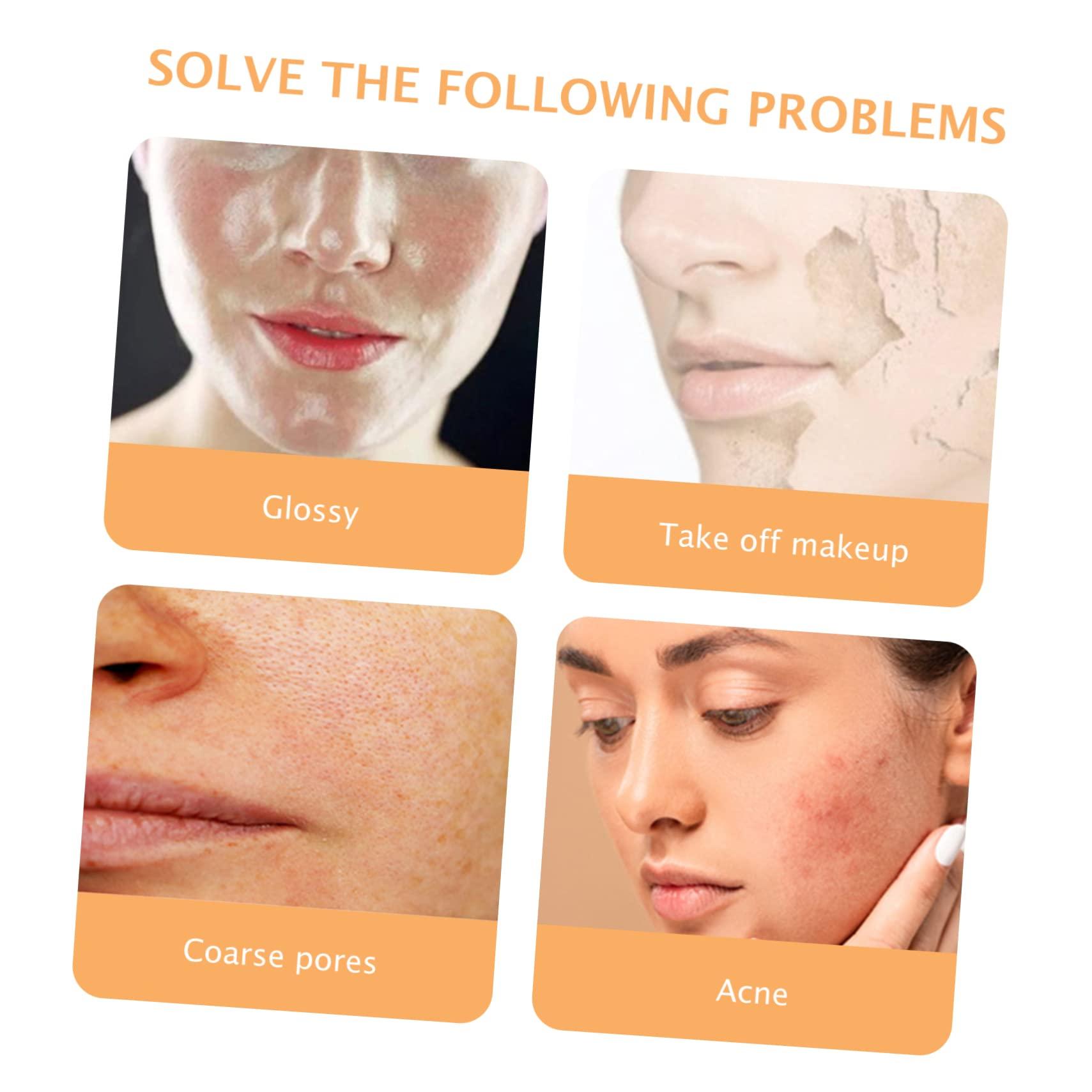 PAMINGONO PAMINGONO Face Cleaning Oil Roller Compact Facial Oil Absorbing Tool for Instant Skin Massage Oil Control