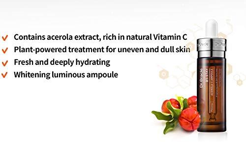 DR.ORACLE DR.ORACLE Acerola–C Ampoule Vitamin C Brightening Serum, Dark Spot Remover, Korean Skin Care Dermatologist Tested, 21;STAY by DR.ORACLE… (1.01 fl oz)