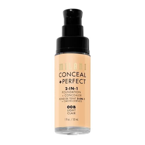 Milani Conceal + Perfect 2-In-1 Foundation and Concealer 00B Light