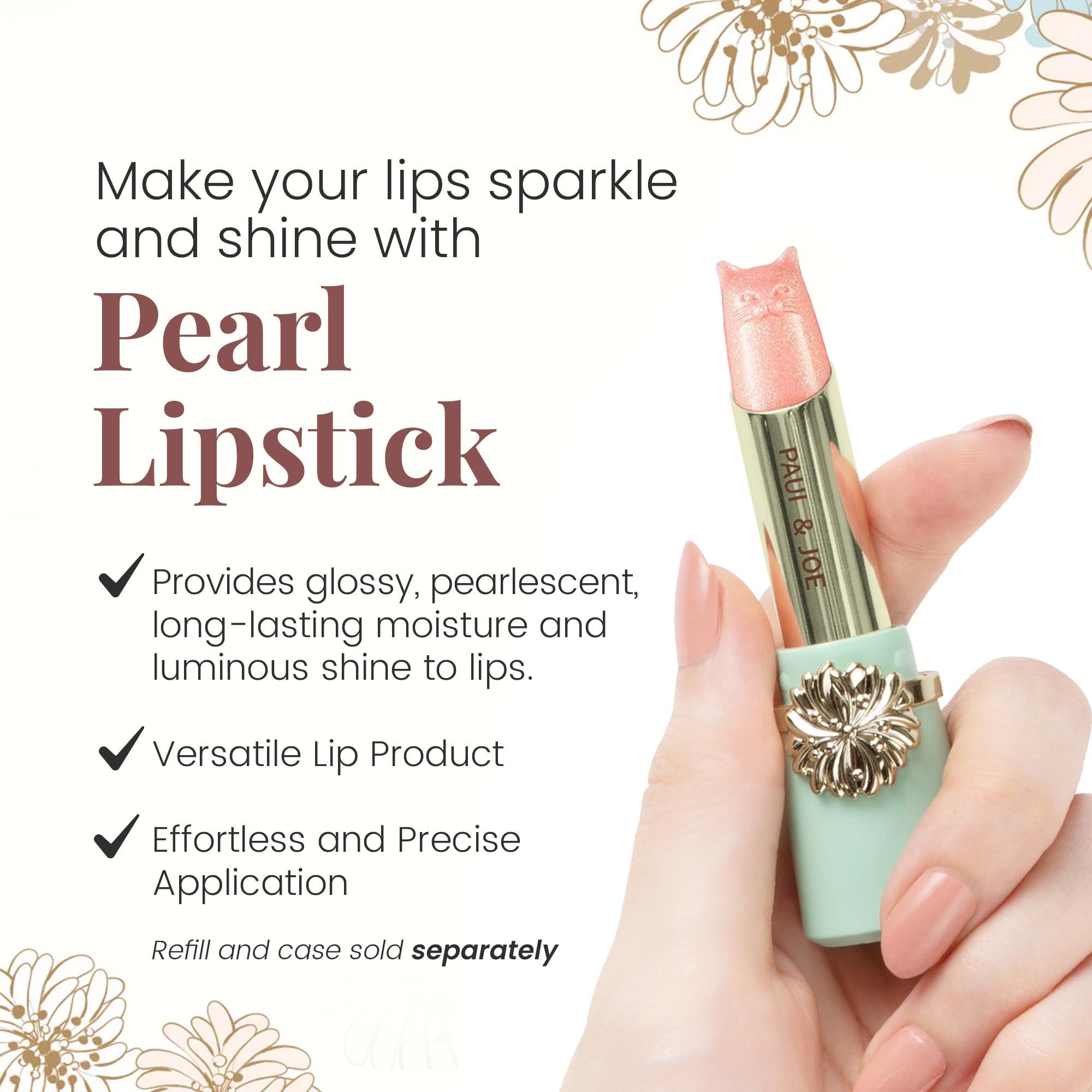 Paul & Joe Paul & Joe Bundle, Cat-shaped Pearl Lipstick & Reusable Lipstick Case 01, The Purr-fect Gift