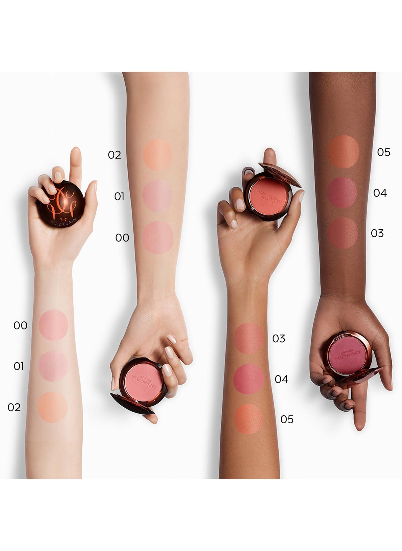 Guerlain Terracotta Blush The Natural Healthy Glow Powder - 00 Light Nude by Guerlain for Women - 0.17 oz Blush