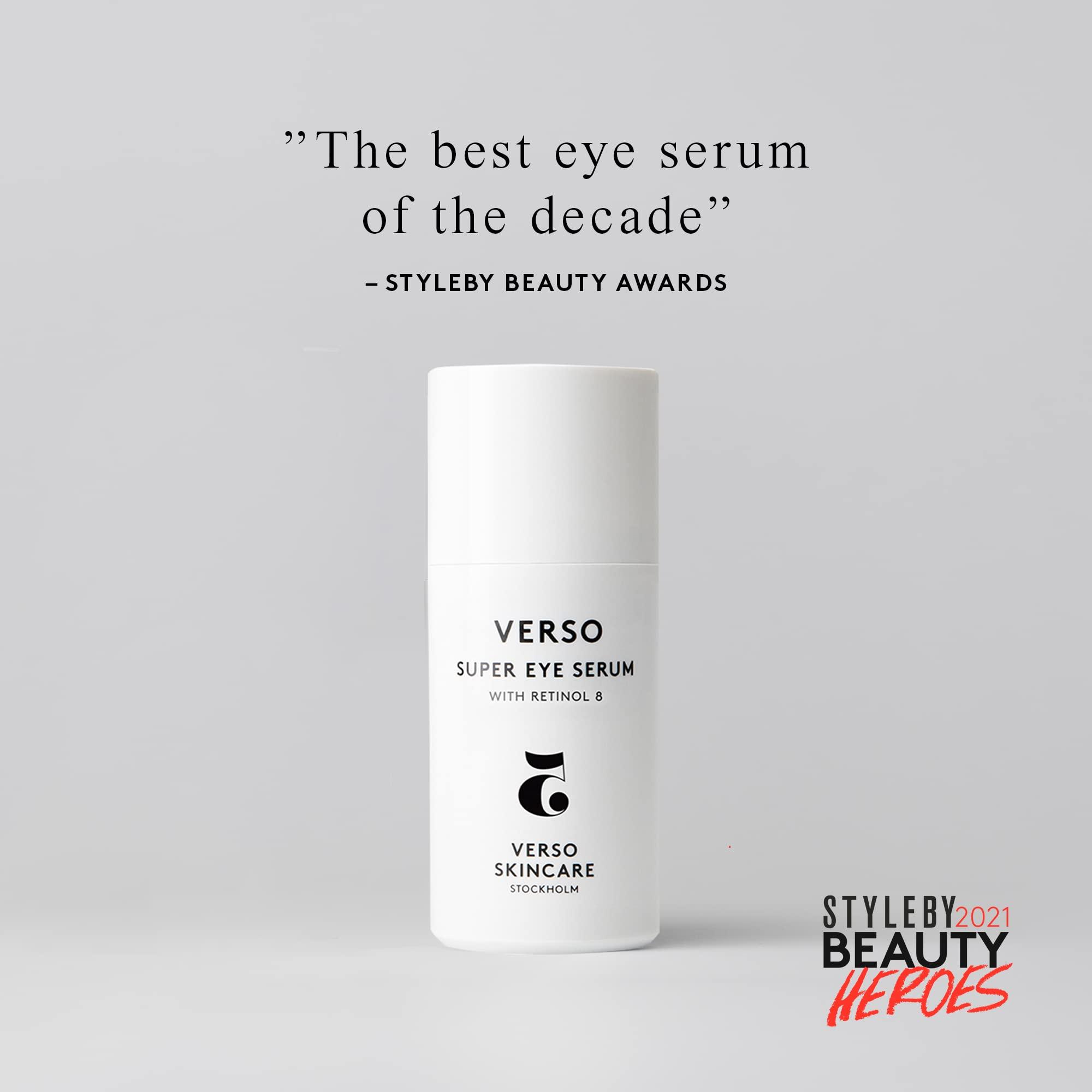 Verso Skincare Verso Skin Care | Super Eye Serum | Rejuvenating Under Eye Serum for Youthful Skin | Eye Care Made Easy 30ML/1Fl Oz