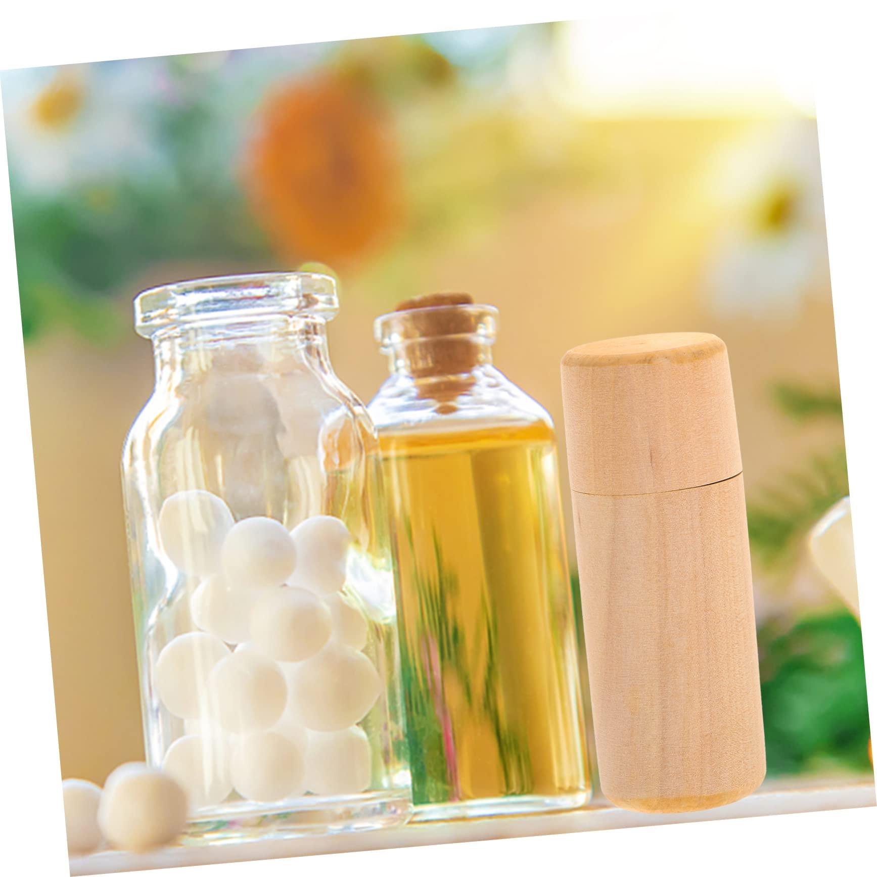 Zerodeko Zerodeko 5pcs Box Wooden Essential Oil Storage Box Aromatherapy Oil Case Smooth Surface for Easy Handling