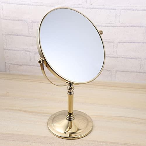 Uonlytech Uonlytech 1PC Swivel Vanity Mirror Makeup Stand Vanity Table Desk Cosmetic Mirror Double Sided Cosmetic Mirror Desk Mirror for Makeup Stand Mirror Dressing Table Mirror Miss Adjustable