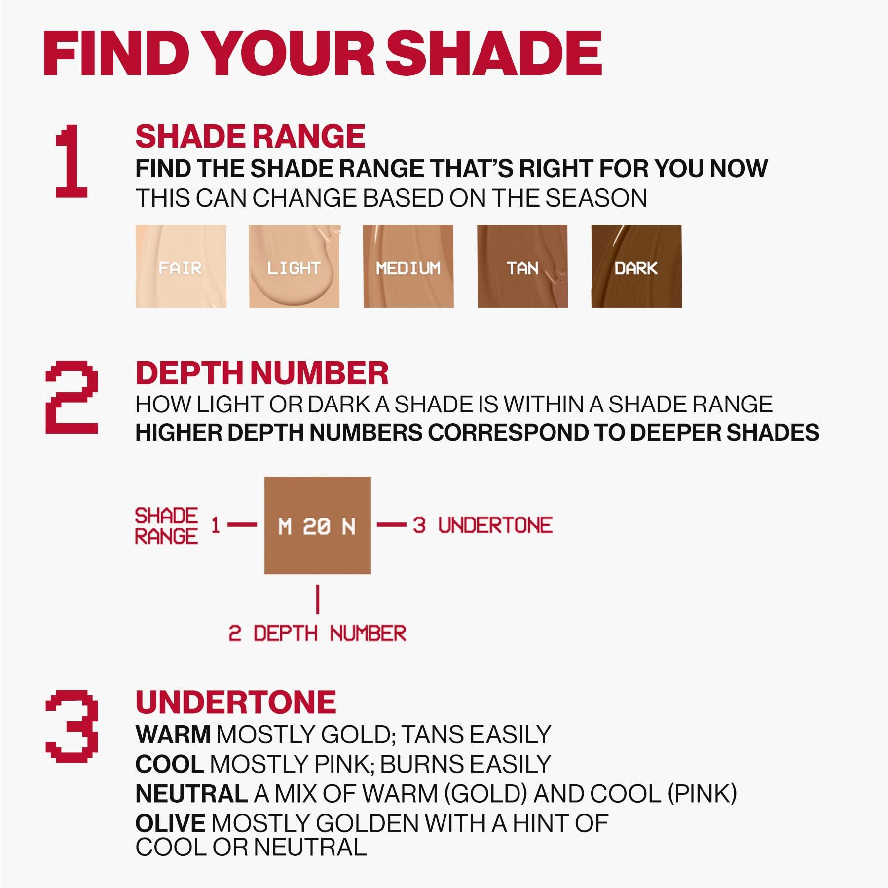 Smashbox Smashbox Always On Foundation with Hyaluronic Acid | Medium-To-Full Coverage | Hydrating + Long Lasting, 1 Fl Oz, F10W