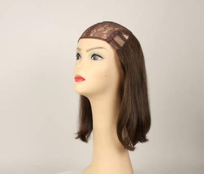 Freeda Wigs Freeda European human hair wig - Hat Fall Avalon Light Brown with Blended Lowlights and Highlights Size L 12\'\'