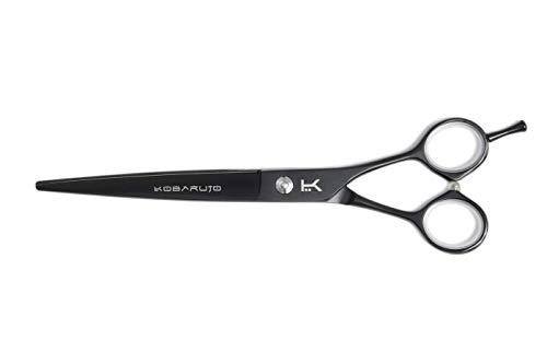 Kobaruto VERY SHARP Japanese Black Cobalt Professionals Hairdressing Barber Scissors Shears (7 inch)