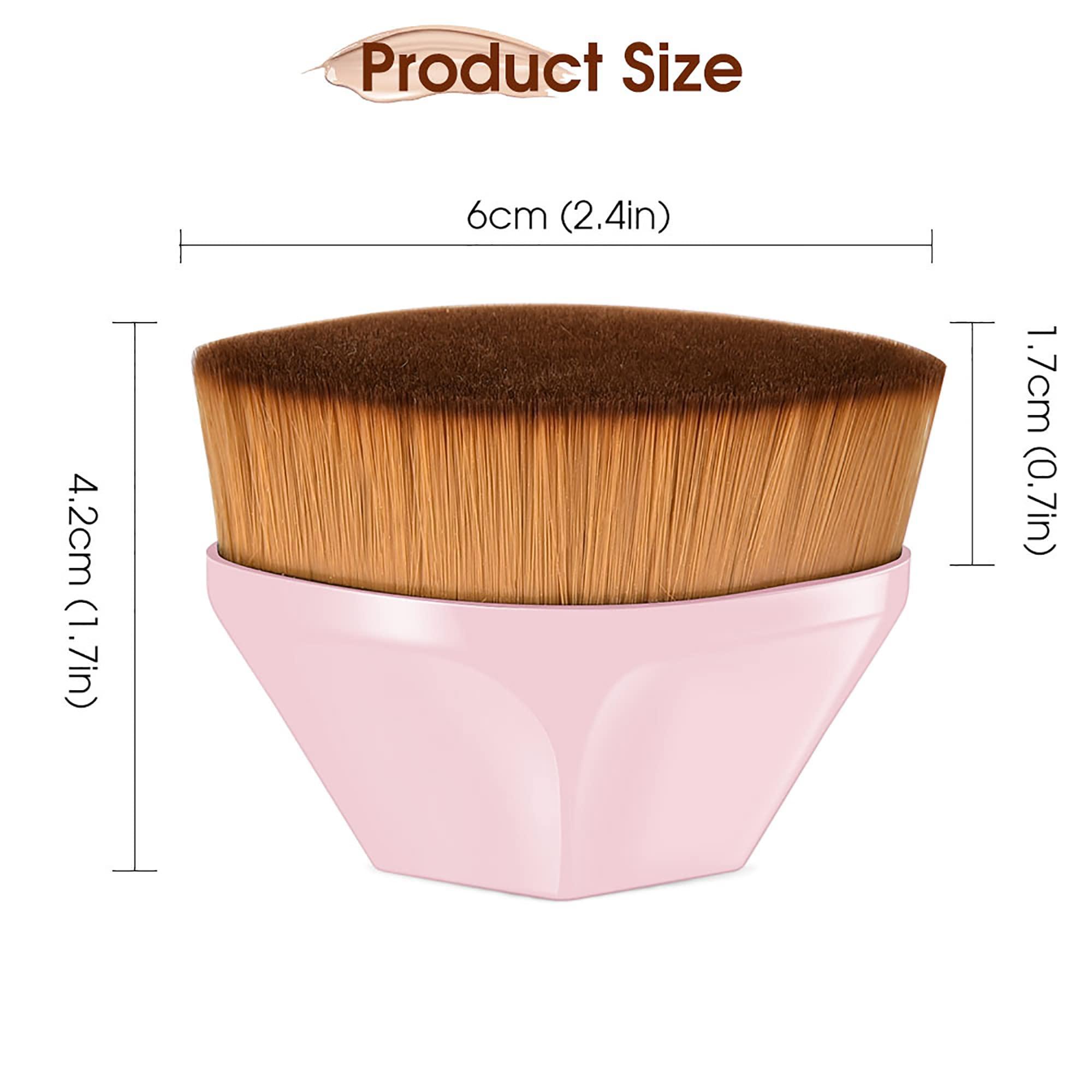 TUKEFEV TUKEFEV Kabuki Makeup Brushes Beauty Powder Face Foundation Brush Portable Professional Set Eye Face Cosmetic Large Soft Base Foundation Makeup Brush