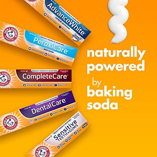 Arm & Hammer ARM & HAMMER Advanced White Extreme Whitening Toothpaste, TRIPLE PACK (Contains Three 6 Ounce Tubes) -Clean Mint - Fluoride Toothpaste (Pack of 3)