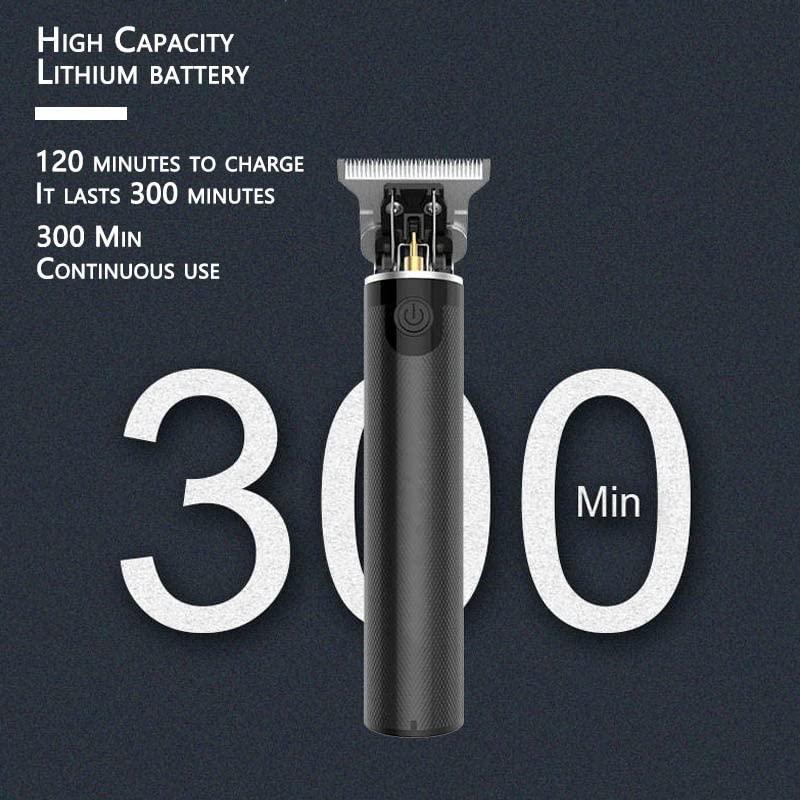 toothgeneric toothgeneric Hair Cutting Tool, Cordless Powerful Hair Trimmer for Men Professional Hair Clipper Beard trimer Zero gapped Electric Hair Finishing Machine