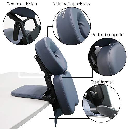 Master Massage Master Massage Desktop Face Cradle Massage Kit Table & Desk Top Face Pillow Support Foldable Adjustable Head Rest Cushion Cradle - Massage Kit, Siesta Artifact, Eye Surgery Recovery, Royal Blue