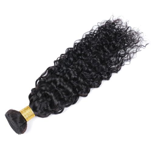 VIYAVIYA Viyaviya Brazilian Water Wave Human Hair 1 Bundles 18 Inch Wet and Wavy Human Hair Wavy Bundles 100% Unprocessed Brazilian Virgin Hair Curly Water Wave Bundles Hair Extensions Human Hair Bundles