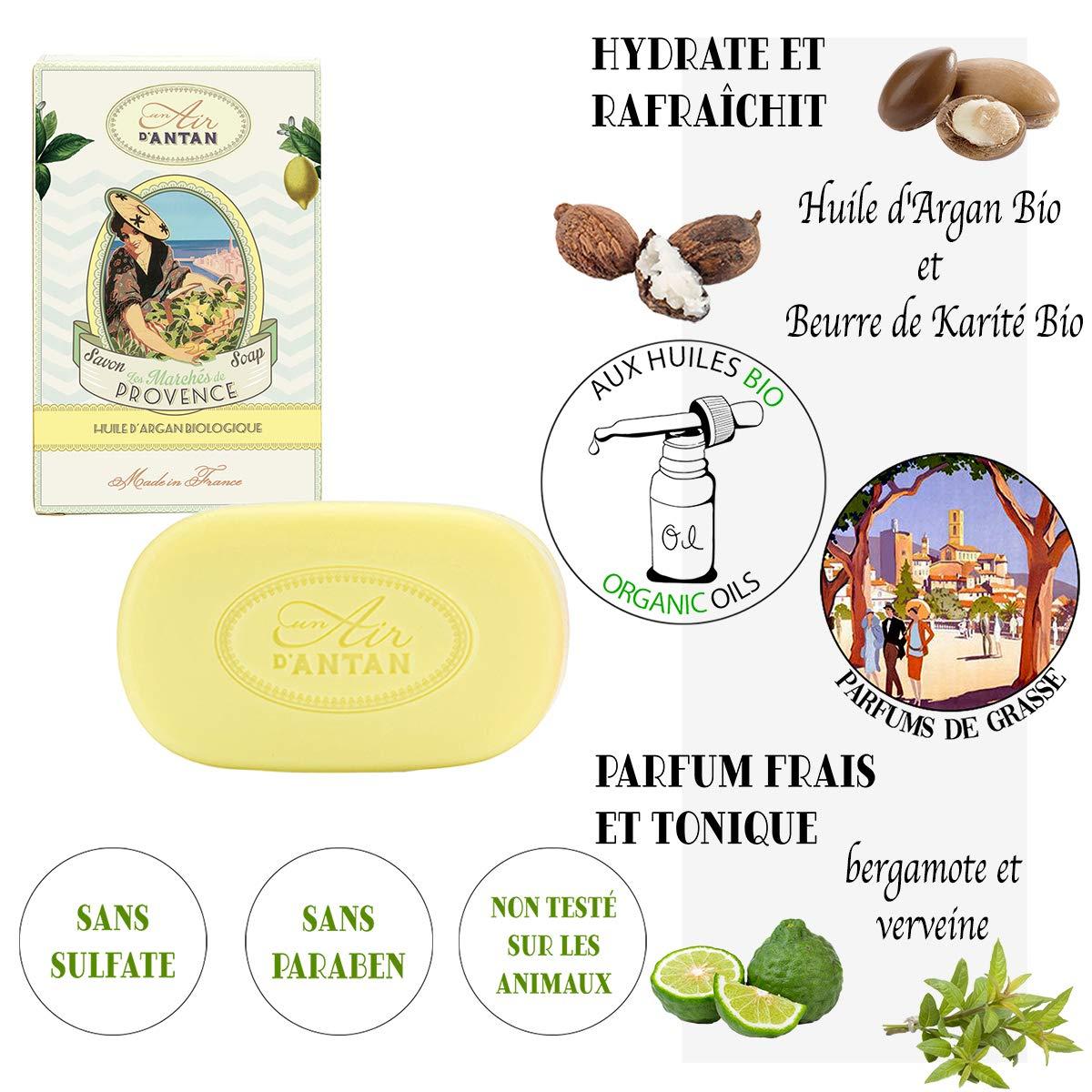 Un Air d'Antan Un Air d\'Antan French Soaps for Women, Mothers Day Gifts, Gift for Mom, Bar Soap for Women, Soap Gift Set, Natural Soap, French Soap, Rose Soap