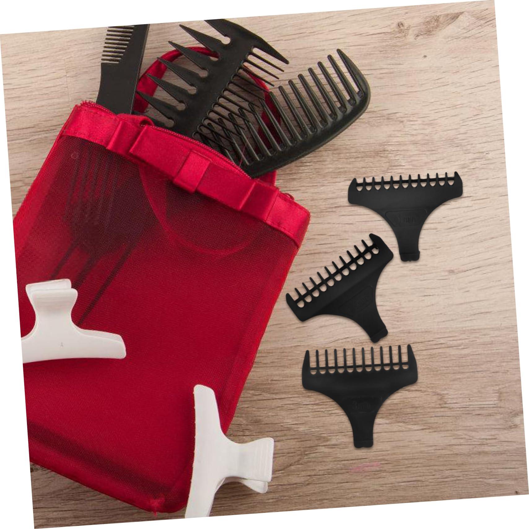 minkissy minkissy Convenient Hair Clipper Guards 1 Set 1.5mm 3mm 1mm Plastic for Accurate Trimming