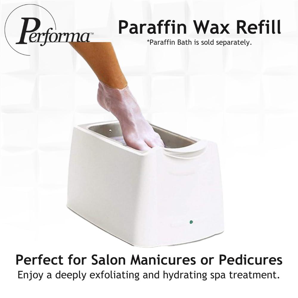 Performa Performa Paraffin Wax Refill, 1 Pound Lavender Scented Beads, Case of 6, Paraffin Bath Wax, Medical Grade Paraffin Wax for Paraffin Bath, Wax Refill for Wax Bath, Good for Hands & Feet