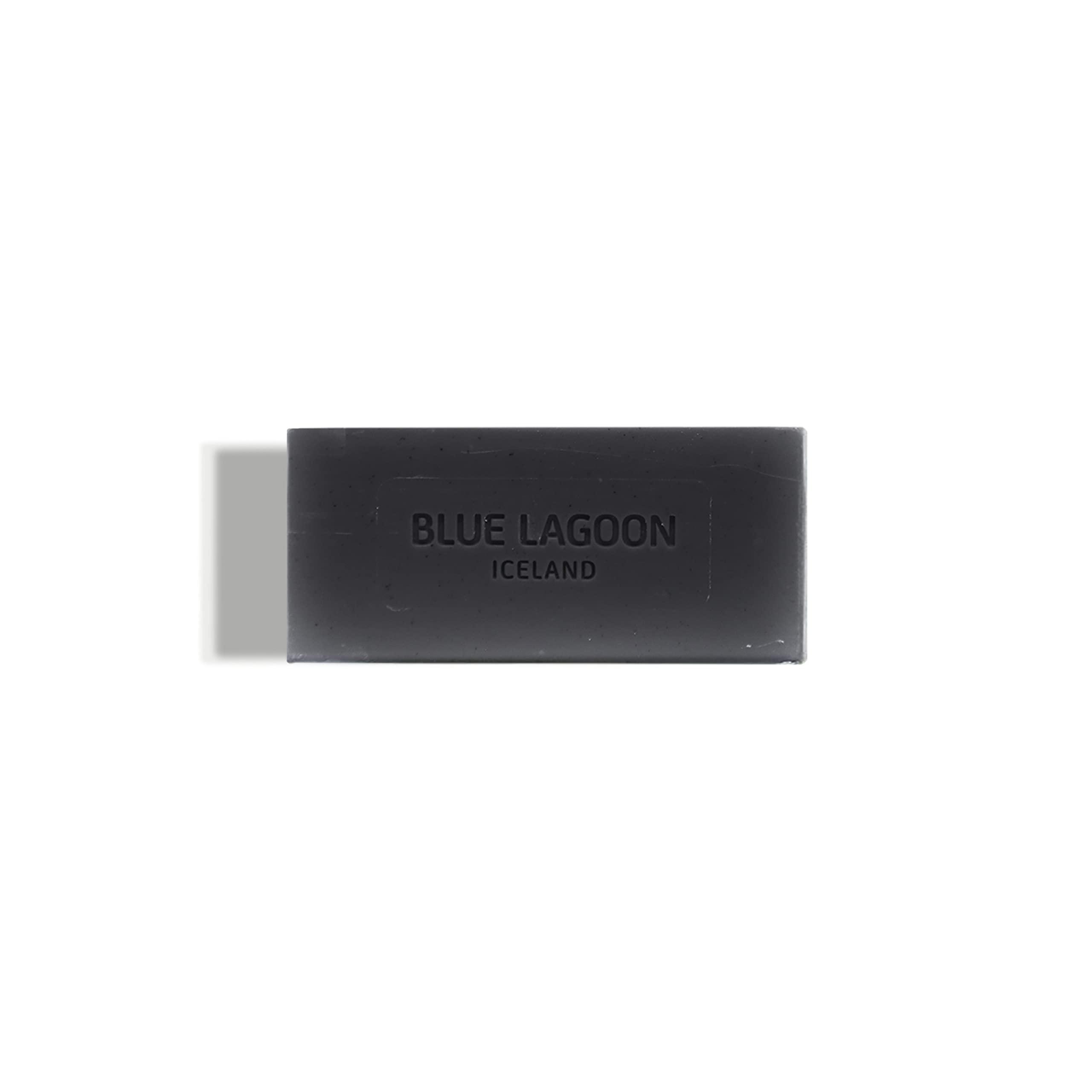 Blue Lagoon Iceland Blue Lagoon Skincare - Lava Soap Bar - Black - Fine Grained Bioactive Soap - Lightly Exfoliating - Suitable for Face and Body - Dermatologically Tested - Vegan - 100g