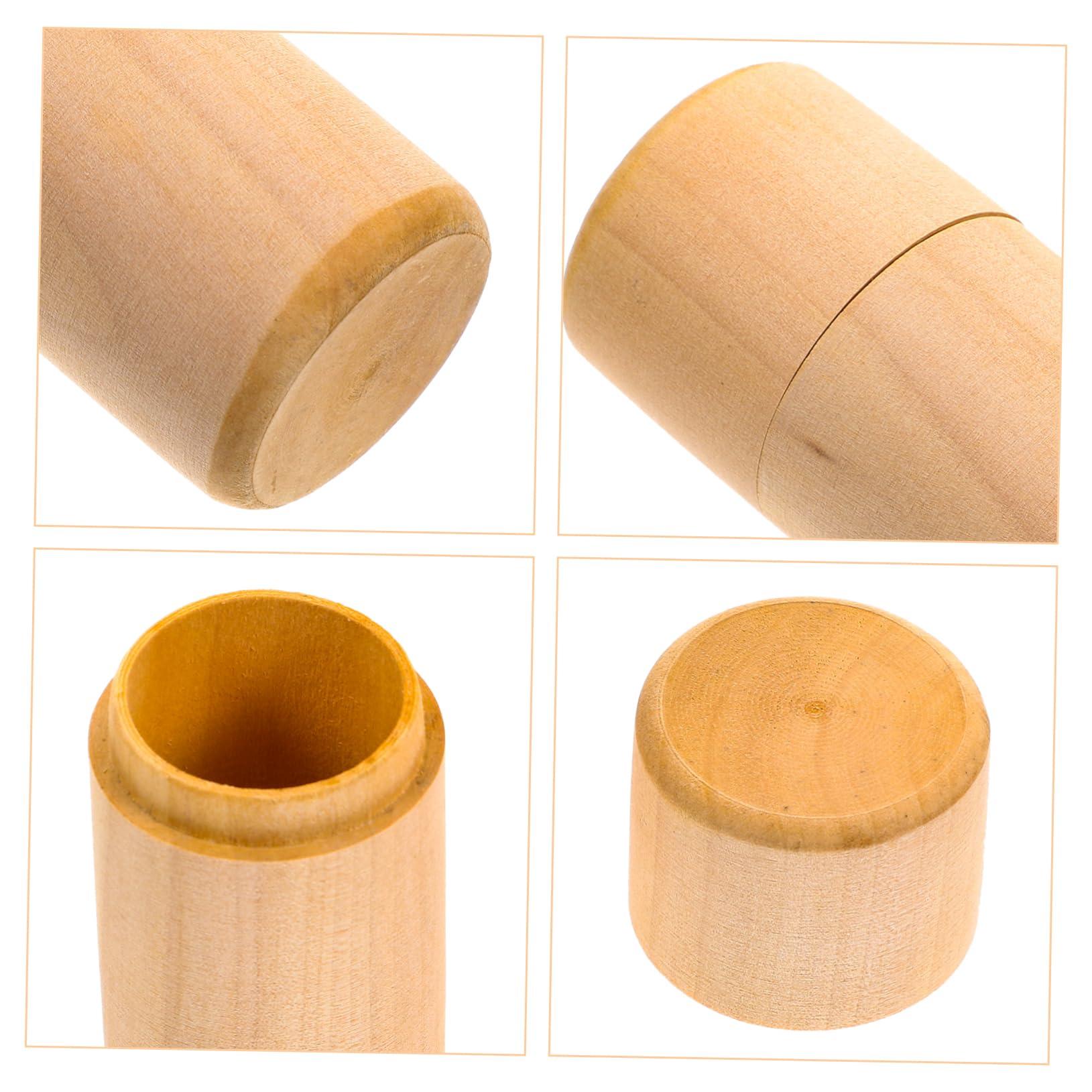 Zerodeko Zerodeko 5pcs Box Wooden Essential Oil Storage Box Aromatherapy Oil Case Smooth Surface for Easy Handling