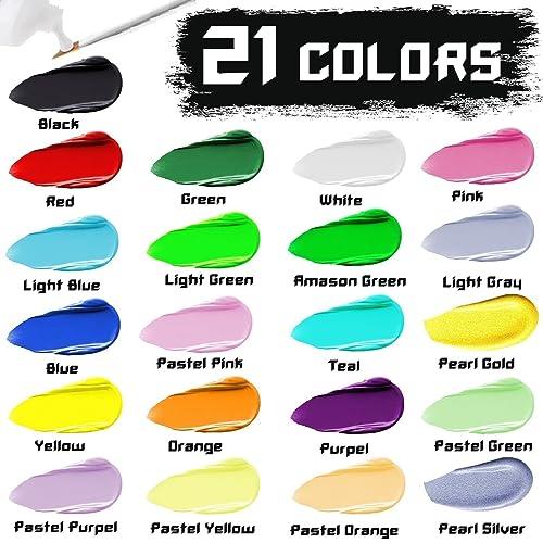 Go Ho Go Ho Pastel Orange Body Paint Washable(2.37 oz,70 ml),Water Based Cream Pastel Orange Face Body Paint for SFX Cosplay Costumes Festivals Halloween Makeup