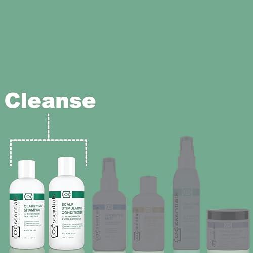 LOCssentials LOCssentials Scalp Stimulating Conditioner for Dreadlocks - Professional Dreadlock Conditioner for Locs, Interlocks, Sisterlocks, Microlocs, Twists - with Peppermint Oil & Botanicals - Silicone-Free