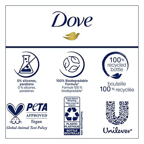 Dove Dove RE+AL Bio-Mimetic Care Shampoo For Breakage-Prone Hair Resist Sulfate-Free Shampoo With Coconut + Vegan Elastin 10oz