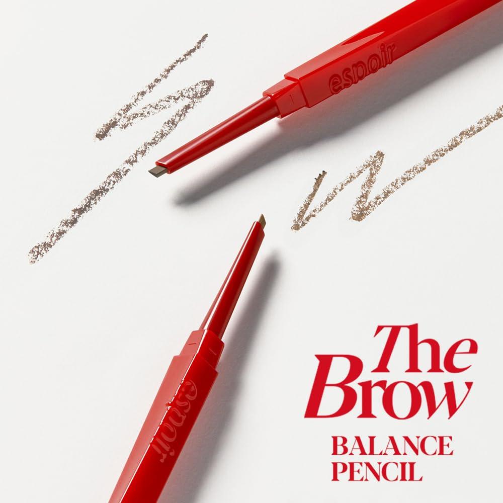 Espoir ESPOIR The Brow Balance Pencil #2 Cool Gray | Eye Brow Pencil that's Natural and Easy to Draw without Clumping | A Detailed and Rich Eyebrow Texture | Korean Makeup