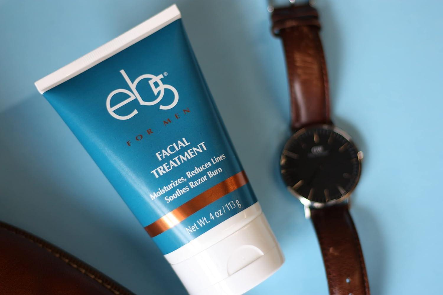 eb5 eb5 Mens All-in-one Anti-Aging Face Cream | Formulated with Retinol, Vitamins E, B5, and A to Moisturize, Reduce Lines and Soothe Razor Burn - 4 Fl Oz