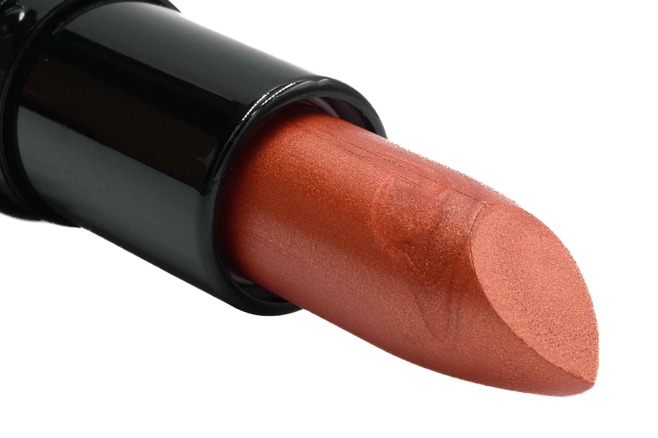 Pure Ziva Pure Zivaª Golden Sunset Shimmering Coral Red Orange Lipstick Color Moisturizing Paraben Free, No Animal Testing & Cruelty Free Lip Makeup Color