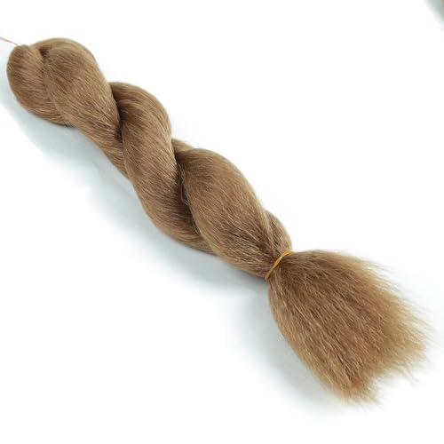 Mofyue Kinky straight Vixen Crochet Braids Style 2025 New Year Bundles crochet hair 16inch Natural Black Synthetic Fibers for black women Can use 360 comb straightener Hair Extension(1, 27#)