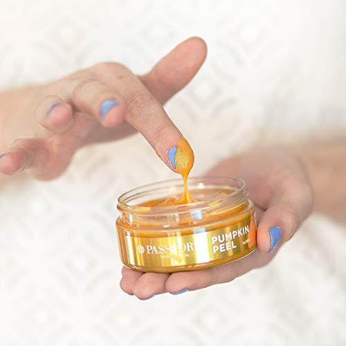 Passport to Organics Pumpkin Peel Face Mask - Organic - Smells like fresh pumpkin - Peels, Exfoliates, Moisturizes