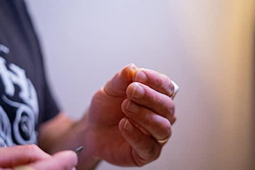 THE VINTAGE GROOMING CO. Mustache Wax Strong Hold Grooming For Men | Sudden Death Moustache & Beard Wax 1oz Tin | Perfect For Handlebar Mustaches By Death Grip | No Heat Source Required