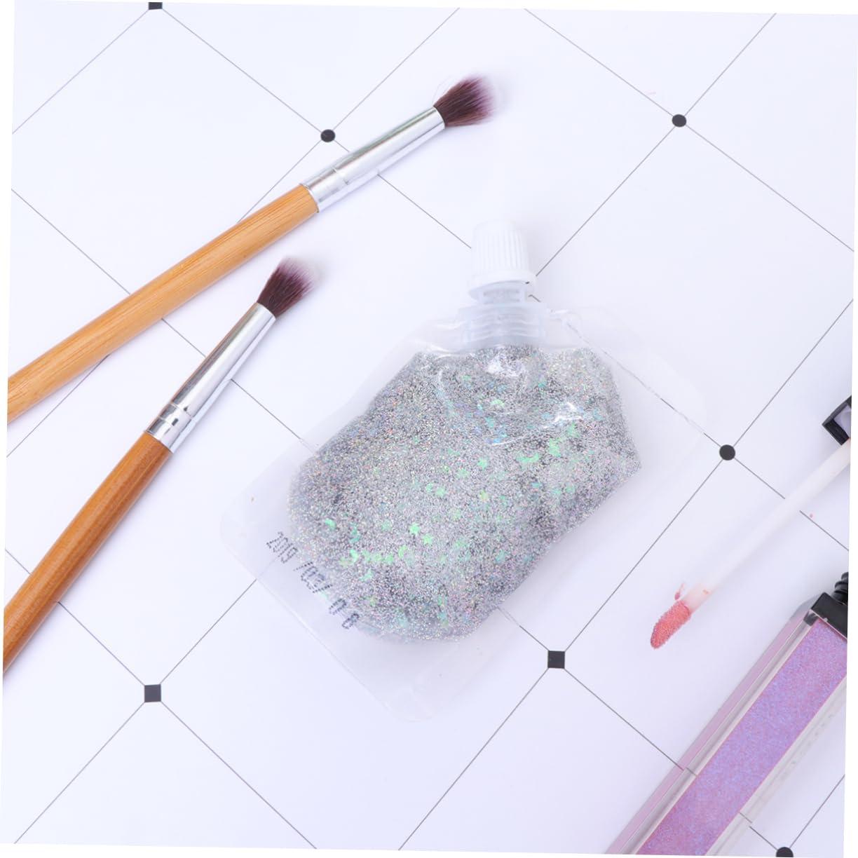 minkissy minkissy 1 Glitter Body Gel Glitter Gel Glitter Makeup Sequins Gel for Body Makeup Sequins Gel Body Shimmer Eyeshadow Sequins Gel for Face Makeup Eyeshadow Sequin Body Gel