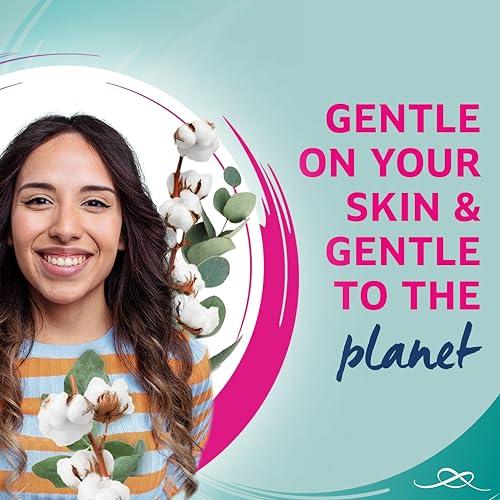 Lil-Lets Lil-Lets Cotton Wool Round Pads, Certified Organic, 100% Pure Cotton Wool, Soft and Absorbent, Gentle on Skin, Dermatologically Tested, Pack of 100 Pads