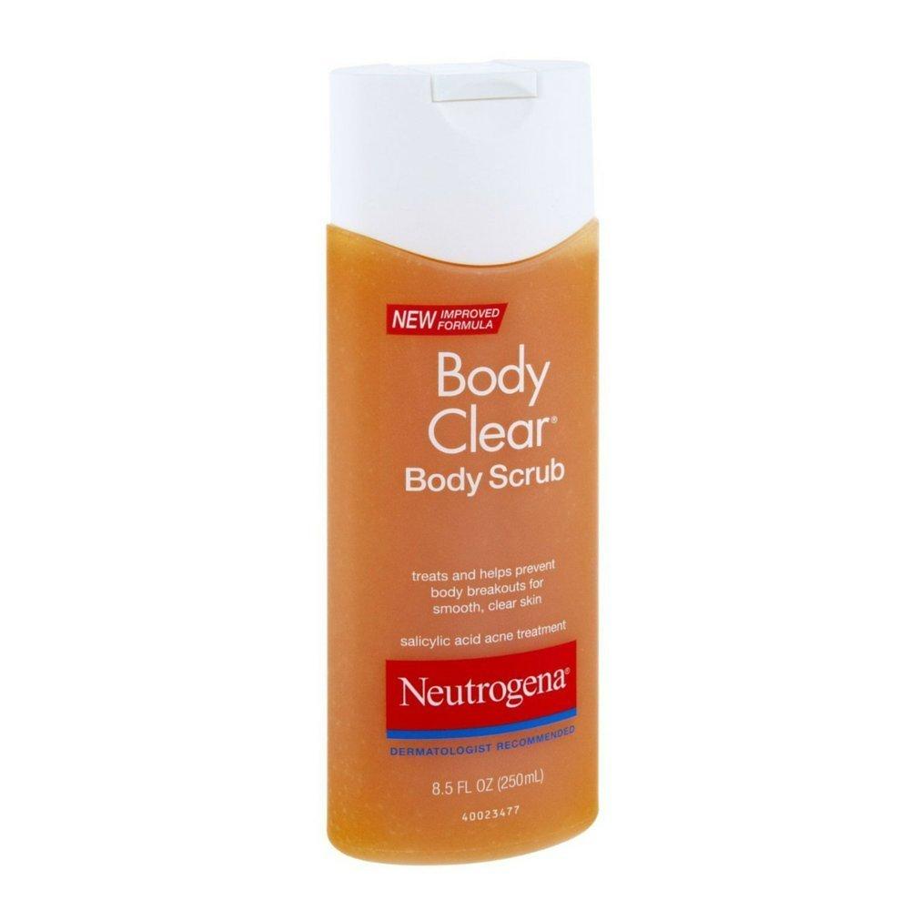 Neutrogena Neutrogena Body Clear Body Scrub, 8.5 Fluid Ounce (Pack of 4)