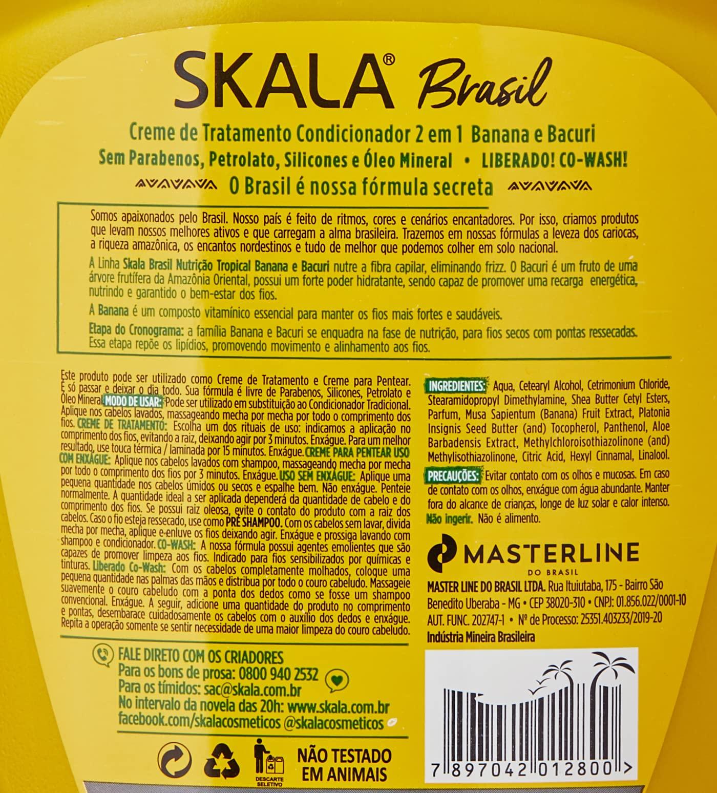 SKALA Skala Hair Treatment Cream 1000G (BANANA)