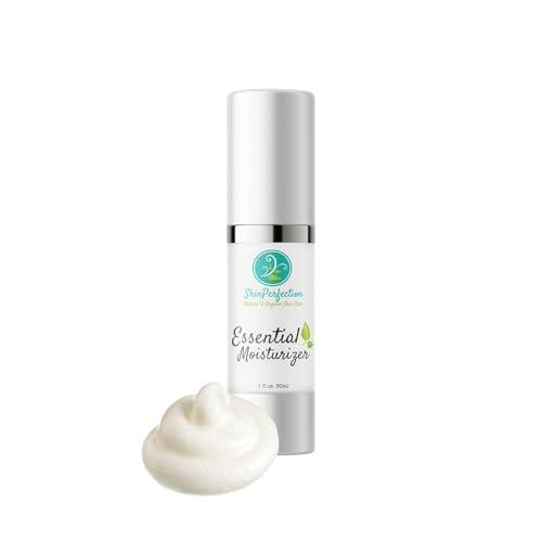 Skin Perfection Skin Perfection Essential Moisturizer Made with Organic Ingredients To Hydrate, Minimize Fine Lines, Increase Elasticity, Renew Fullness Clean Beauty for Day 1 Oz
