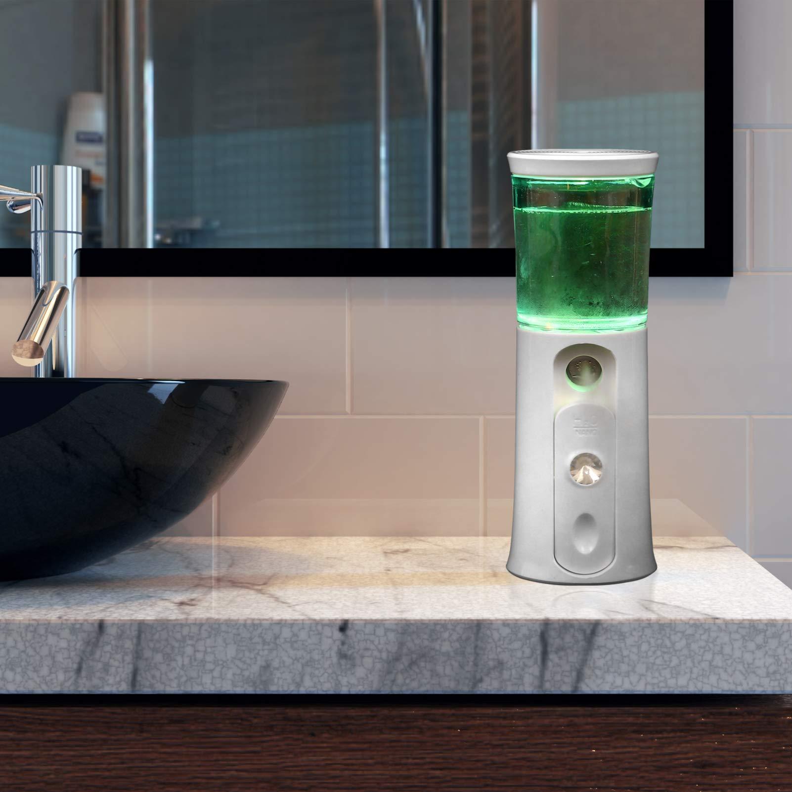 Healifty Healifty Portable Face Steamer Mini Facial Steamer 30ml Handy Facial Facial Mister Portable Moisturizing Mist Sprayer for Face Moisturizing Hydrating Portable