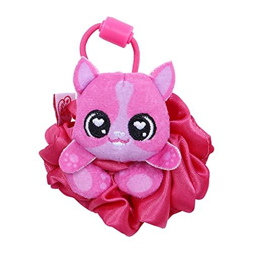 Scrunchmiez ScrunchMiez Single Surprise Pack, Magically transforms from Hair Scrunchie to Cute Plush Friend as Well as Backpack Clip. So Many Characters to Collect & wear.,(ID96524)