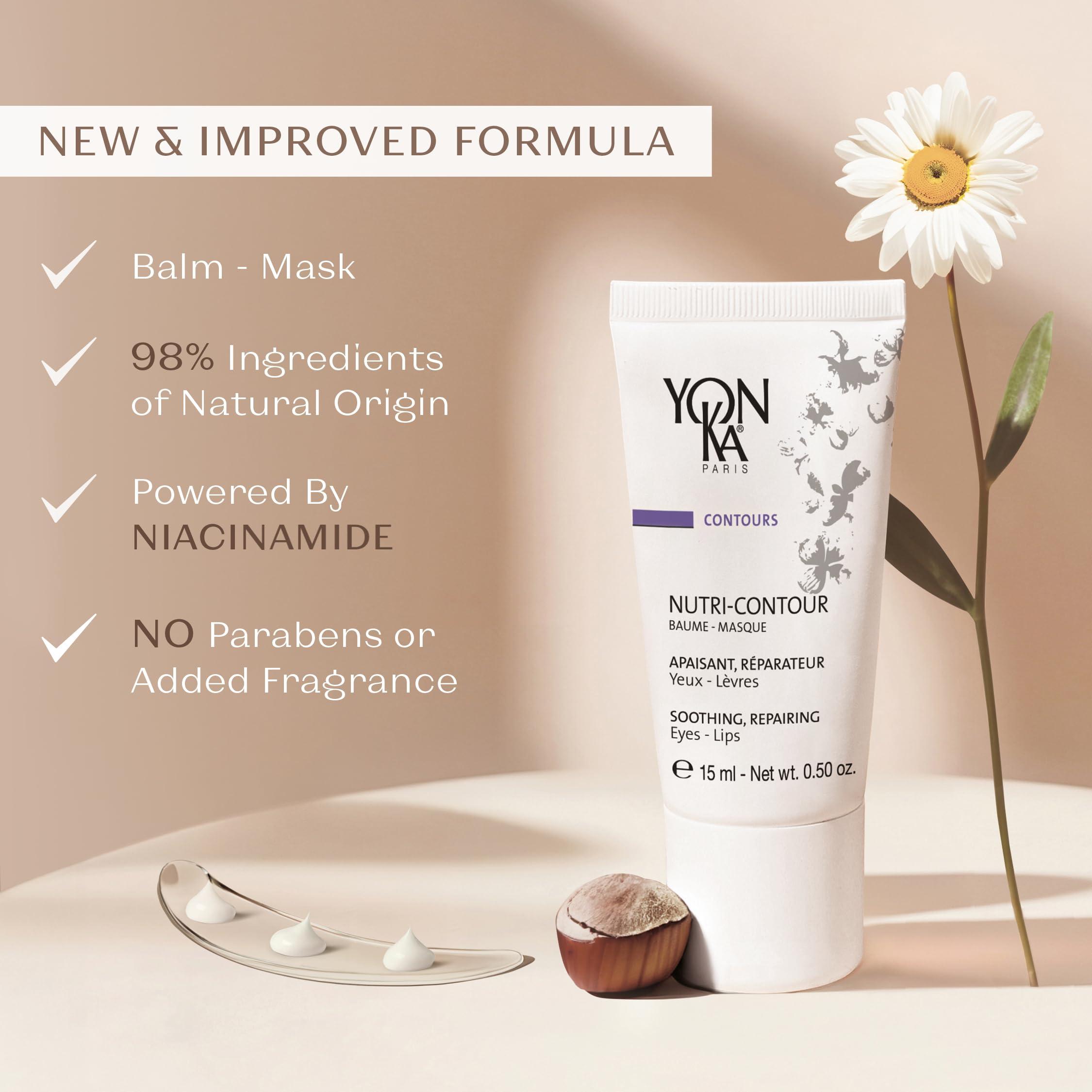 Yonka Yon-Ka Contours Nutri-Contour - Eye and Lip Contour Cream That Hydrates and Repairs While Minimizing the Appearance of Lines and Wrinkles (0.5 Ounce / 15 Milliliters)