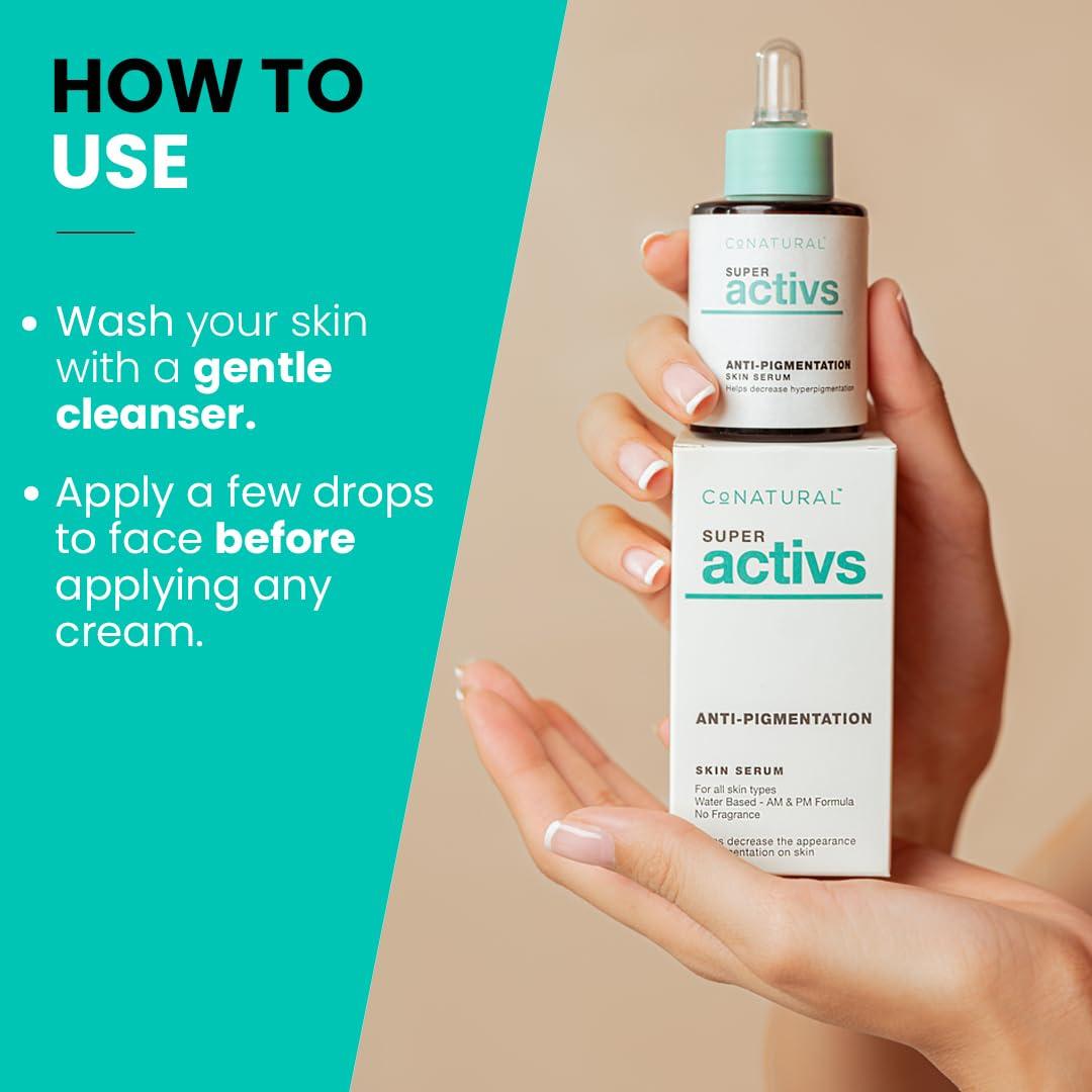 conatural Conatural Anti-Pigmentation Serum 30ml - Dark Spot Corrector Serum for Hyperpigmentation, Dark Spots, & Dull Skin- Targeted Treatment with Antioxidants for Effective Dark Spot Removal