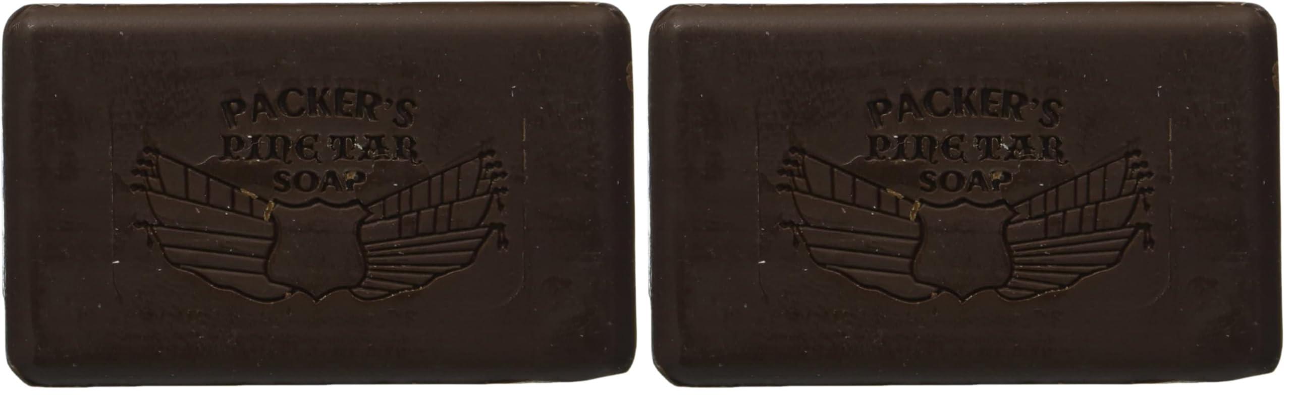 Packers Packers Pine Tar Soap, 3.3 Ounce (Pack of 2)