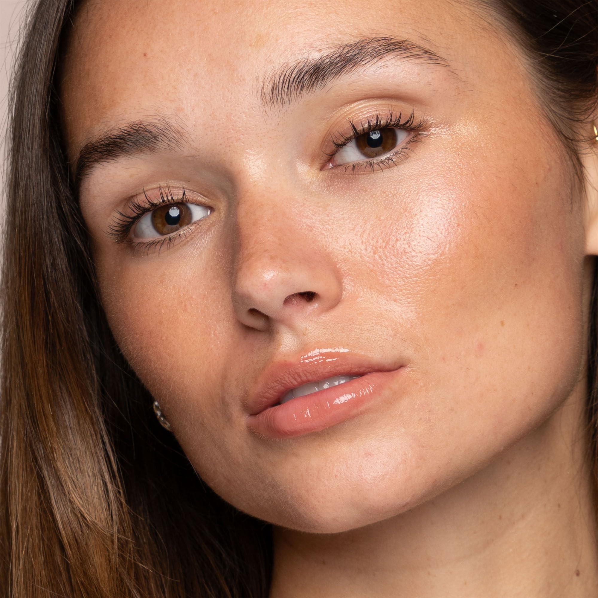 Jouer Jouer Powder Highlighter - Highlighter Powder for Face - Luminizer Makeup - Buildable Pigment - Talc, Paraben, Cruelty Free & Vegan - Rose Quartz